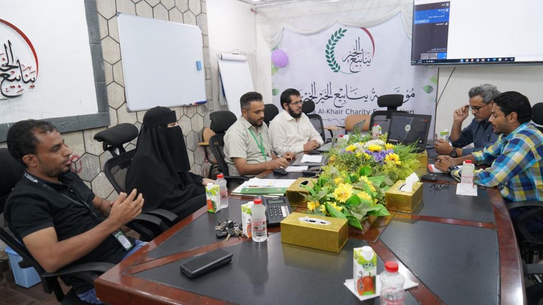 لمناقشة التدخلات الإنسانية في قطاع التعليم.. ينابيع الخير تلتقي بمنظمة الإبداع الدولية Creative في عدن